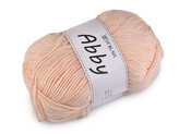 Pletací příze Abby 100 g - 1 ks - 13 pudrovo-lososová