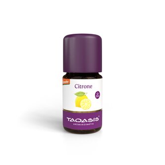 TAOASIS Éterický olej Citron BIO (5 ml) - energie, soustředění a osvěžení