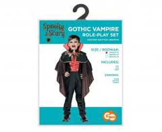 Strój dla dzieci Gotycki Wampir rozm. 110/120cm