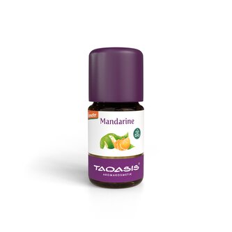 TAOASIS Éterický olej Zelená mandarinka BIO (5 ml) - rozzáří, inspiruje a uvede do rovnováhy
