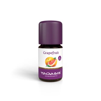 TAOASIS Éterický olej Grapefruit BIO (5 ml) - štěstí, vitalita a koncentrace