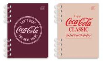 Notes na spirali 80K kratka Coca Cola (10szt) Notes na spirali 80K kratka Coca Cola (10szt)