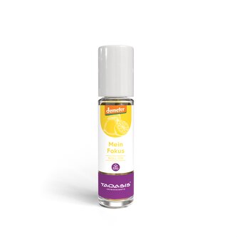 TAOASIS Aroma roll-on My Focus BIO (10 ml) - lepší koncentrace, zklidnění a osvěžení