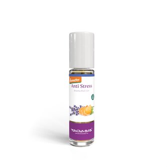 TAOASIS Aroma roll-on Anti Stress BIO (10 ml) - uklidňující, vyrovnávající a harmonizující