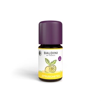 TAOASIS Baldini Směs éterických olejů Citrus Garden BIO (5 ml) - osvěžující, rozjasňující a energizující