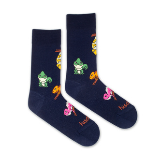 Ponožky Chameleoni Modré L (43-46)