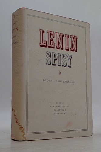 Lenin spisy 8 Leden-Červenec 1905