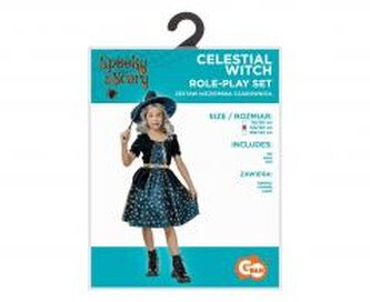 Strój dla dzieci Nieziemska Czarownica r. 120/130