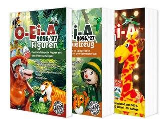 Das O-Ei-A 3er Bundle 2026/27 - O-Ei-A Figuren, O-Ei-A Spielzeug und O-Ei-A Spezial im 3er-Pack mit rund 7,00 EUR Preisvorteil g