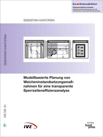 Modellbasierte Planung von Weicheninstandsetzungsmaßnahmen für eine transparente Sperrzeiteneffizienzanalyse