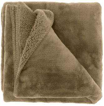 Heboučká hřejivá deka Torvah taupe