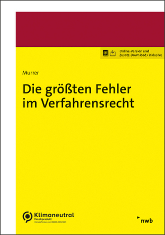 Die größten Fehler im Verfahrensrecht