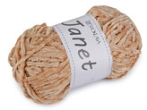 Pletací žinylková příze Janet 100 g - 1 ks - 3 béžová velbloudí