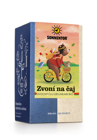 Sonnentor Zvoní na čaj bio 45 g, porc. dvoukomorový Sonnentor Zvoní na čaj bio 45 g, porc. dvoukomorový