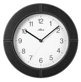 Designové kožené nástěnné hodiny AT4398 Atlanta 30cm