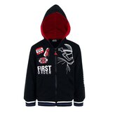 Chlapecká mikina STAR WARS first order na zip, černá, velikost: 104