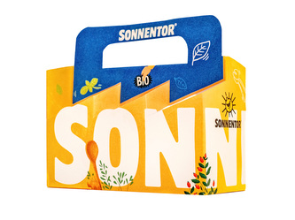 Sonnentor Papírový dárkový box na 6 koření, prázdný Sonnentor Papírový dárkový box na 6 koření, prázdný
