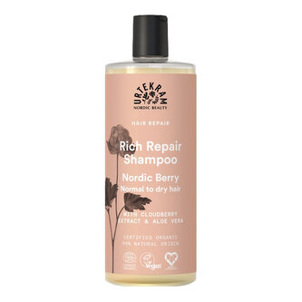 Urtekram Regenerační šampon Nordic Berry BIO 500 ml - pro lesklé a hebké vlasy Urtekram Regenerační šampon Nordic Berry BIO 500 ml - pro lesklé a hebké vlasy