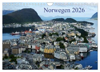 Norwegen 2026 (Wandkalender 2026 DIN A4 quer), CALVENDO Monatskalender