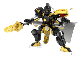 iM.Master Stavebnice Five Tigers Generals 2v1 12x6,4x18,4 cm