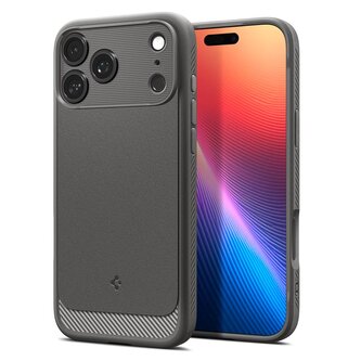 Spigen Rugged Armor MagSafe, gray - iPhone 17 Pro Max Spigen Rugged Armor MagSafe, gray - iPhone 17 Pro Max