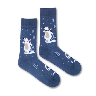 Ponožky Macik polární Modré S (35-38)