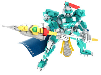 iM.Master Stavebnice Five Tigers Generals 2v1 12x6,4x20 cm