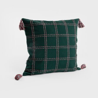 Poszewka | ENIF | w kratę | 45x45 cm | 708985