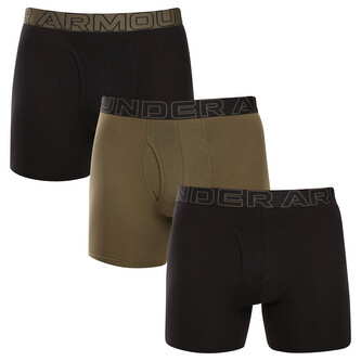 3PACK pánské boxerky Under Armour vícebarevné (1383889 005) L