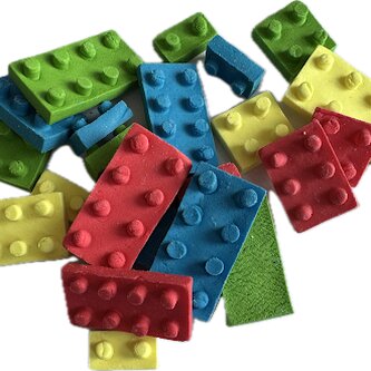 Cukrová dekorace dětské kostky 24 ks - Dekor Pol