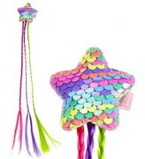 Warkoczyki ze spinką z gwiazdką