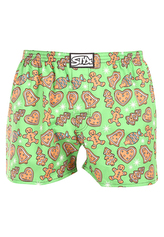 Pánské trenky Styx art klasická guma Vánoce perníčky (A1753) XL