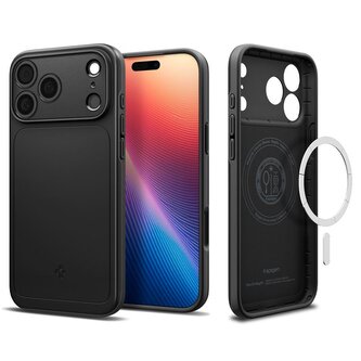 Spigen Thin Fit MagSafe, black - iPhone 17 Pro Spigen Thin Fit MagSafe, black - iPhone 17 Pro