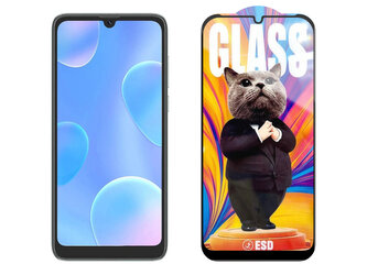 3D Ochranné tvrzené sklo na Blackview A50 - Mr. Cat ESD