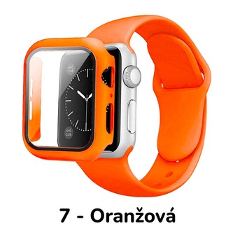 Set 3v1 pro Apple Watch,7 - ORANŽOVÁ,44mm,S/M (Pro obvod ruky 13-18 cm) Set 3v1 pro Apple Watch,7 - ORANŽOVÁ,44mm,S/M (Pro obvod ruky 13-18 cm)