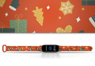 Náhradní náramek Mi band 3/4/5/6/7 Vánoce na sněhu,Vícebarevná,Xiaomi Mi band 5/6/7 Náhradní náramek Mi band 3/4/5/6/7 Vánoce na sněhu,Vícebarevná,Xiaomi Mi band 5/6/7