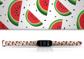 Náhradní náramek Mi band 3/4/5/6/7 Melouny,Vícebarevná,Xiaomi Mi band 3/4 Náhradní náramek Mi band 3/4/5/6/7 Melouny,Vícebarevná,Xiaomi Mi band 3/4