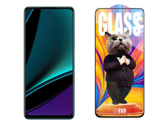 3D Ochranné tvrzené sklo na Infinix Note 11 Pro - Mr. Cat ESD