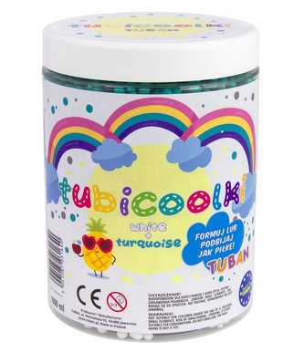 Tubicoolki - biało turkusowy 1L TUBAN