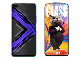 3D Ochranné tvrzené sklo na Honor Play 4 Pro - Mr. Cat ESD
