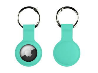 Silikonová klíčenka pro Airtag Tyrkysová