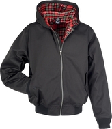 Bunda Brandit Lord Canterbury Hooded - černá, L