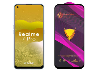 3D Ochranné tvrzené sklo na Realme 7 Pro