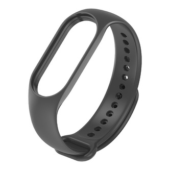 Náhradní náramek Mi Band 7/6/5 jednobarevný,Antracitová,Xiaomi  Mi band 5/6/7