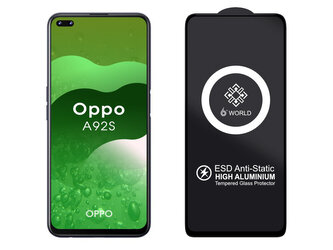 ESD 3D Ochranné tvrzené sklo na Oppo A92S