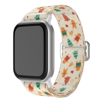 Vánoční řemínek se sponou pro Apple Watch 38/40/41/42(S10)mm,2