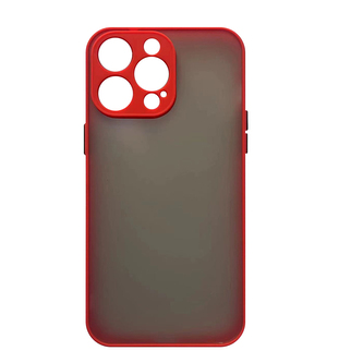 Červený Frosted kryt pro iPhone XS Max