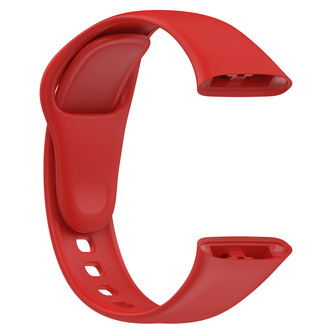 Jednobarevný náhradní řemínek Xiaomi Redmi Watch 3,Červená