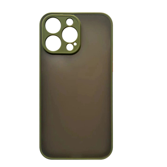 Zelený Frosted kryt pro iPhone 14 Plus
