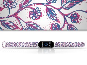Náhradní náramek Mi band 3/4/5/6/7 Květy,Vícebarevná,Xiaomi Mi band 5/6/7